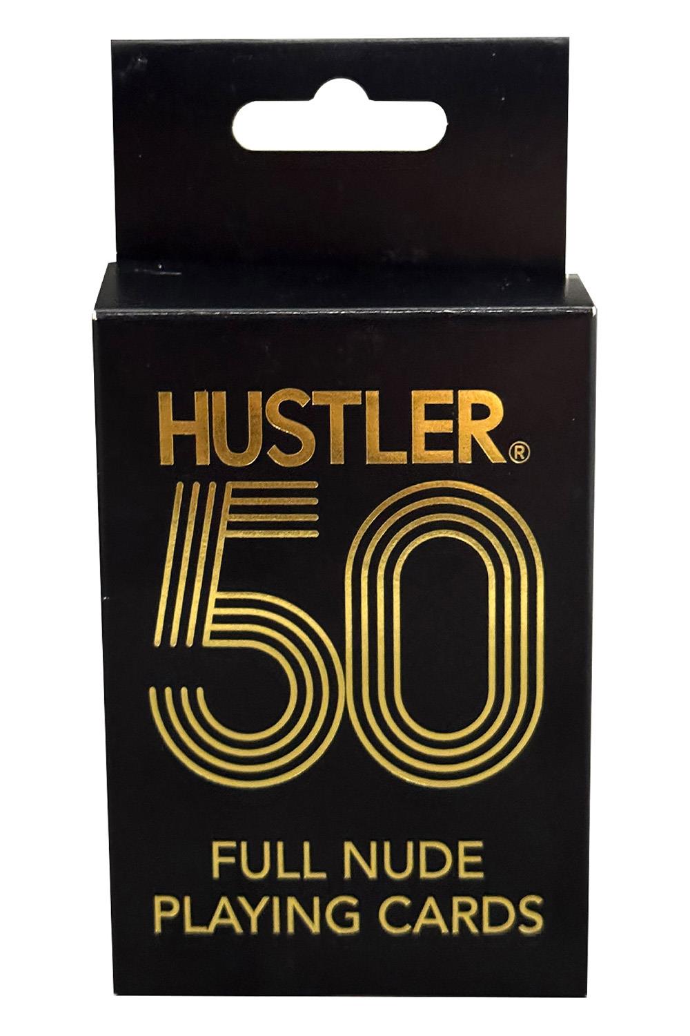 HUSTLER 50 FULL NUDE PLAYING CARDS