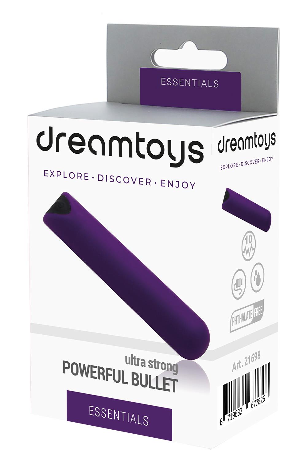 ESSENTIALS POWERFUL BULLET PURPLE