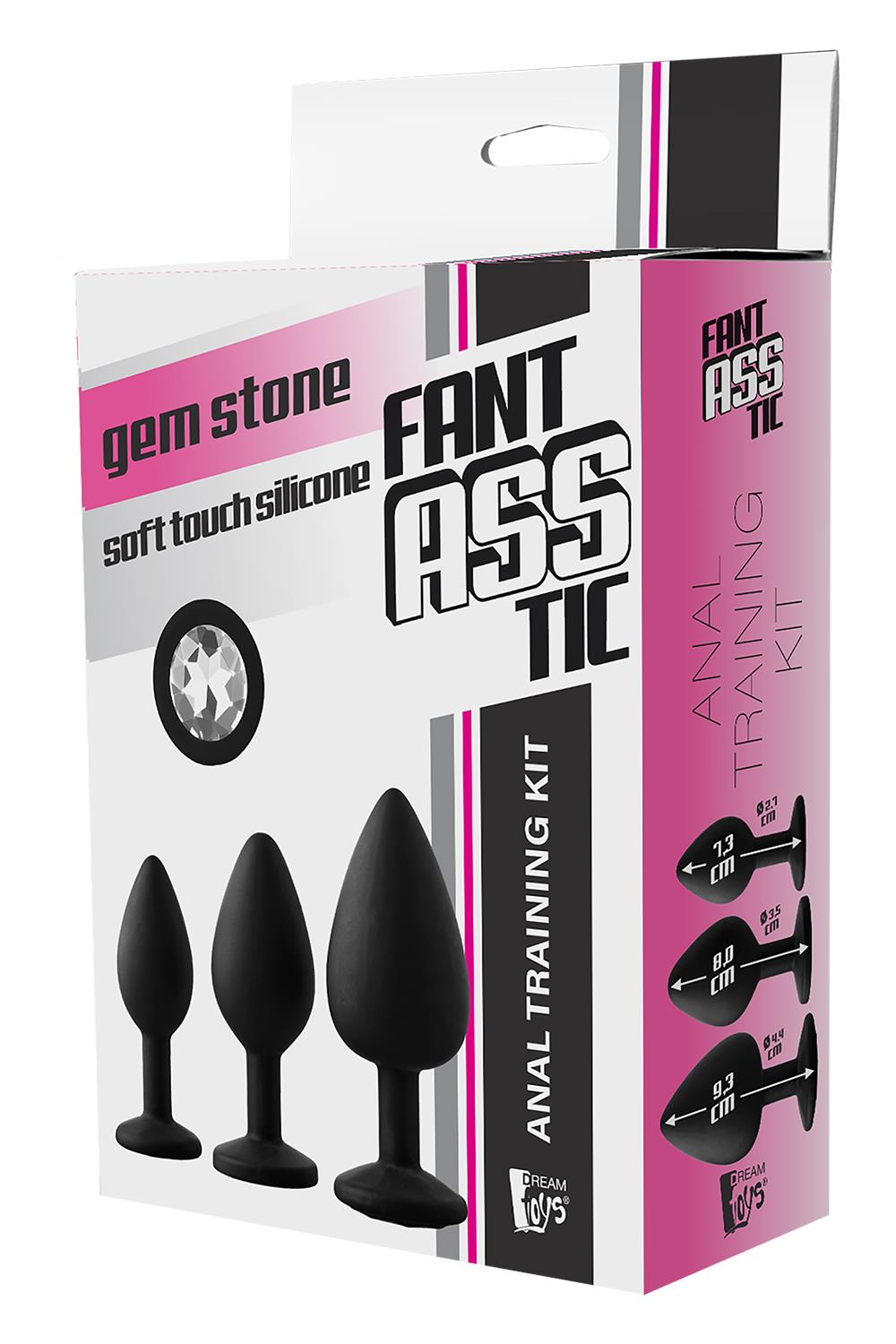 FANTASSTIC ANAL TRAINING KIT WHITE STONE