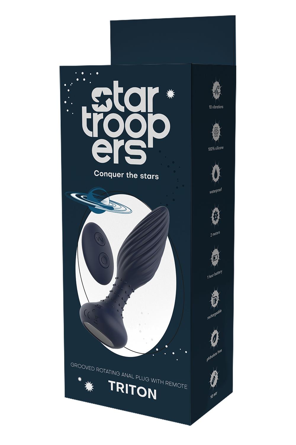 STARTROOPERS TRITON VIBRATING ANAL PLUG