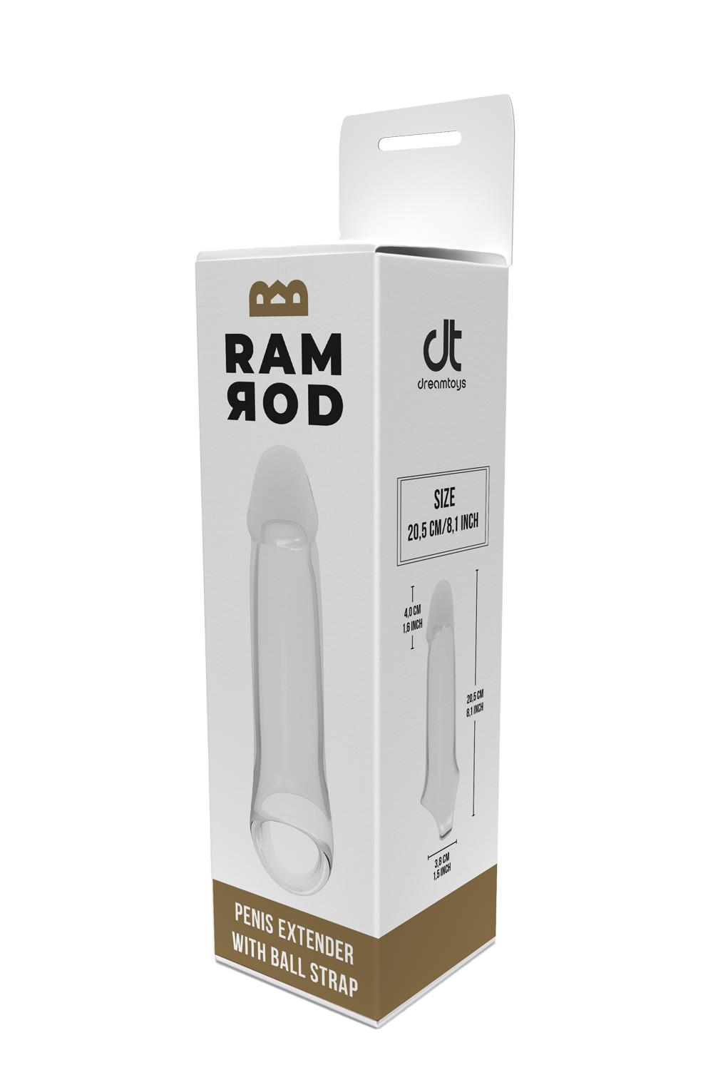 RAMROD 7.6 INCH EXTENDER WITH BALL STRAP