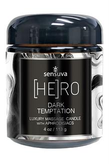 HERO Dark Temptation  Luxury Massage Candle Ocean and Forest