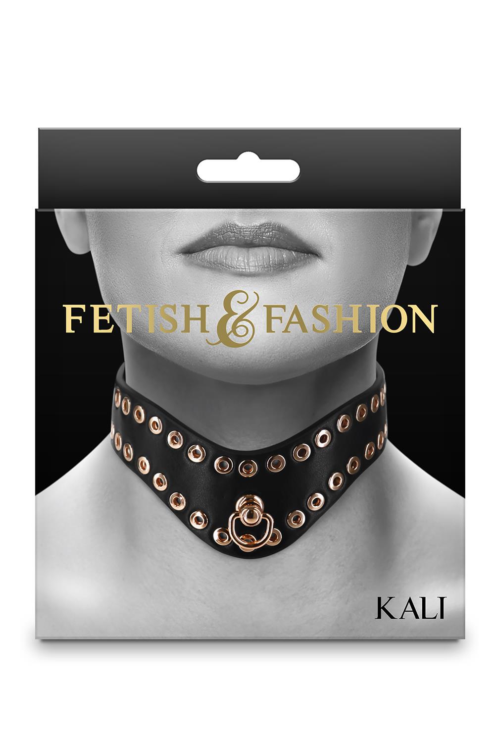 FETISH & FASHION KALI COLLAR BLACK