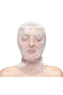 Lace Hood White