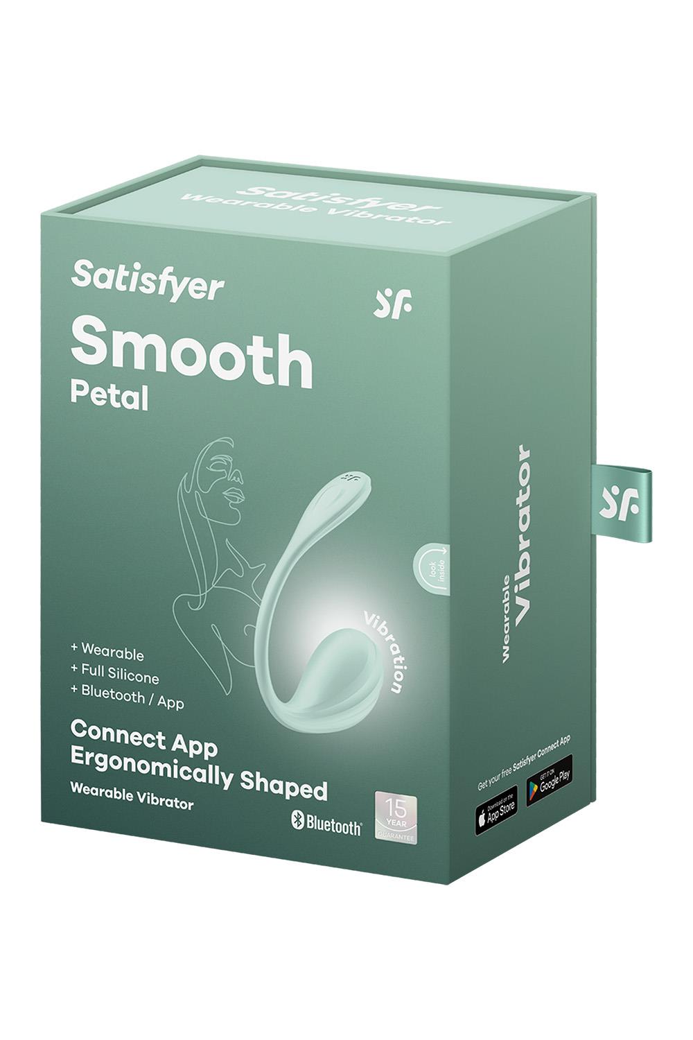 SATISFYER SMOOTH PETAL CONNECT APP MINT