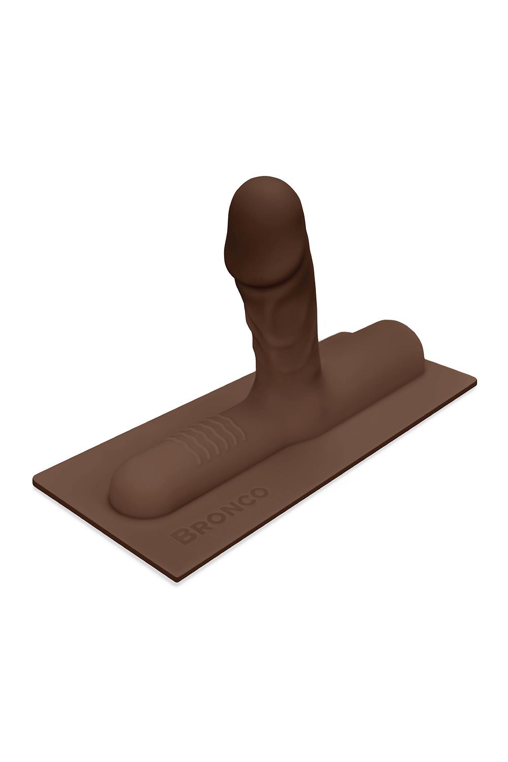 COWGIRL BRONCO SILICONE ATTACHMENT - CHOCOLATE