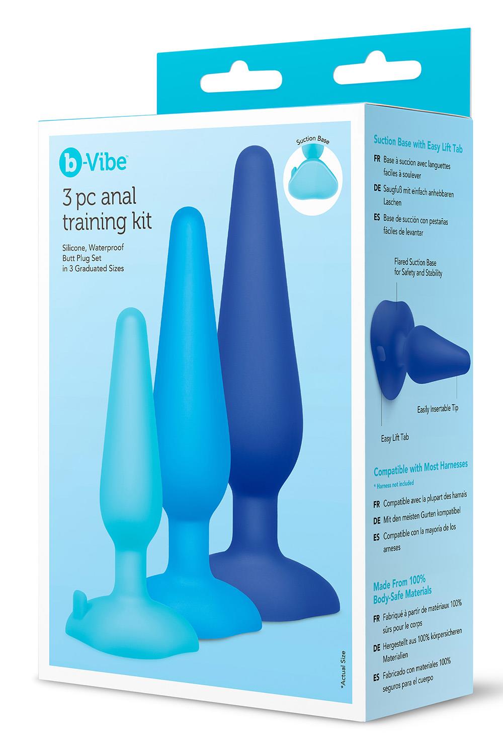 3pcs Anal Training Kit