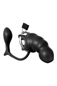 Ass-gasm Cock Blocker Black