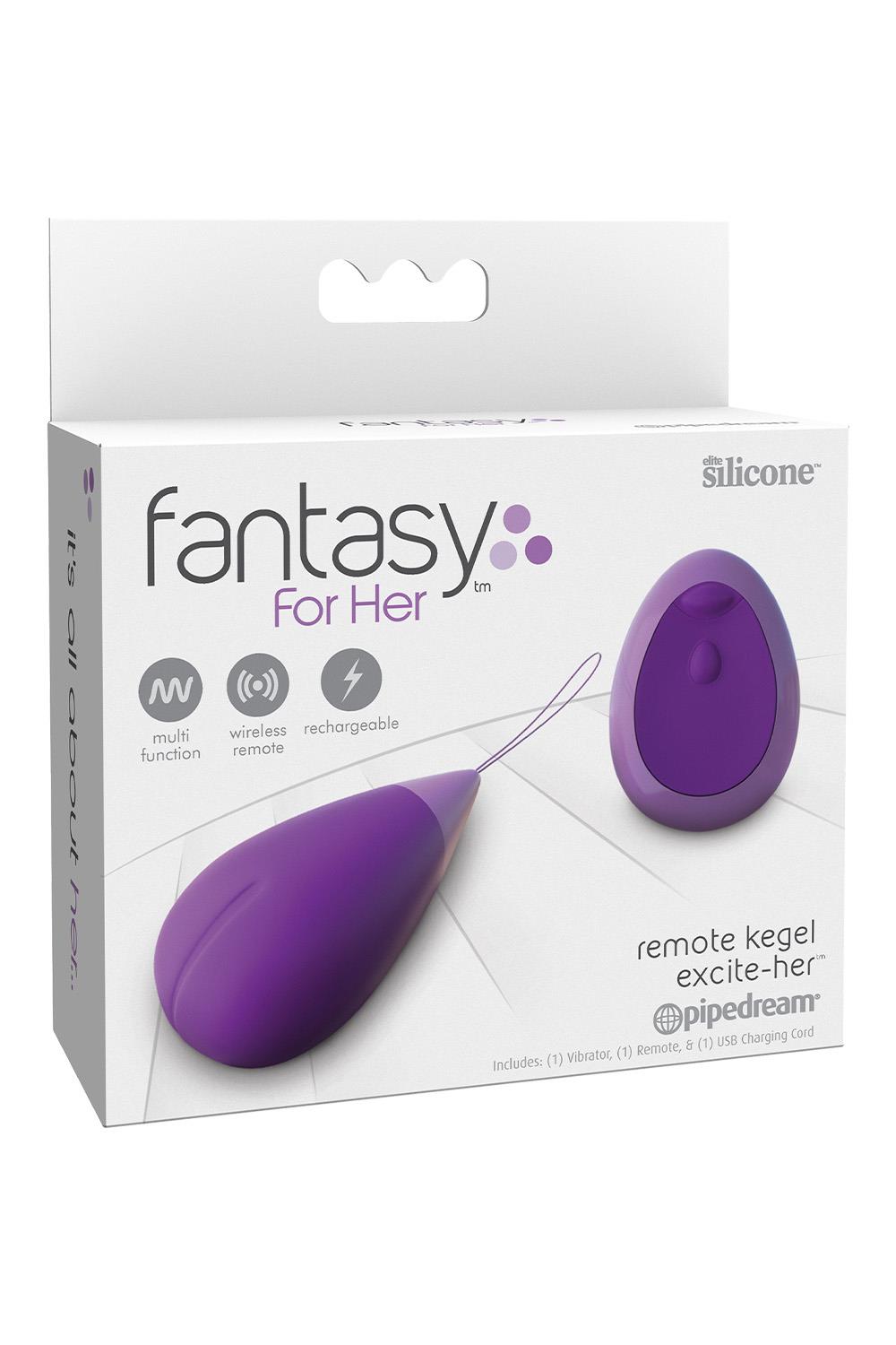 FANTASY FOR HER REMOTE KEGEL EXCITE-HER PURPLE