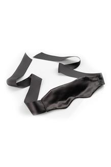 Satin Blindfold Black
