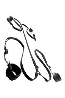 Wraparound Mattress Restraints Black