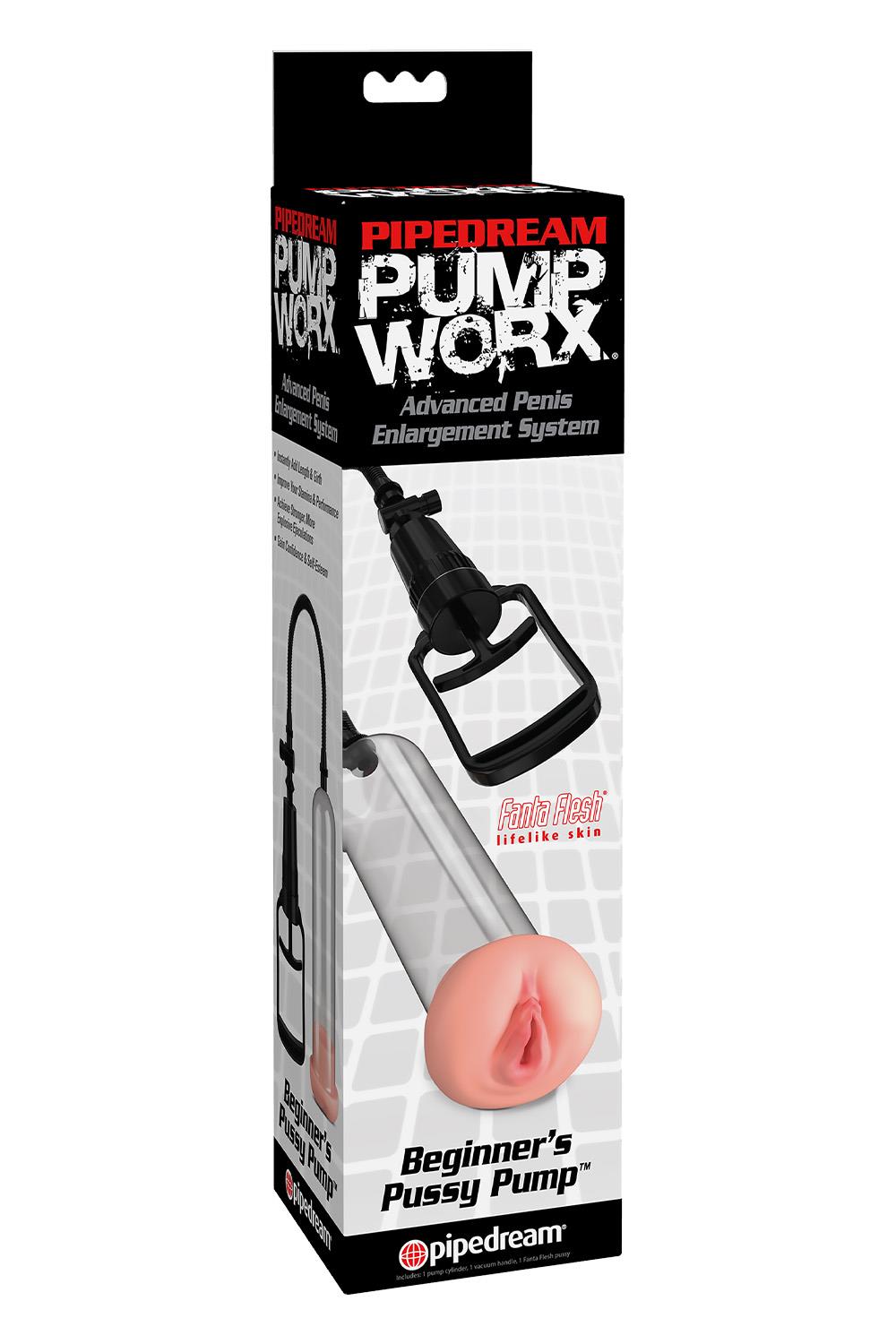 PUMP WORX BEGINNER'S PUSSY PUMP CLEAR