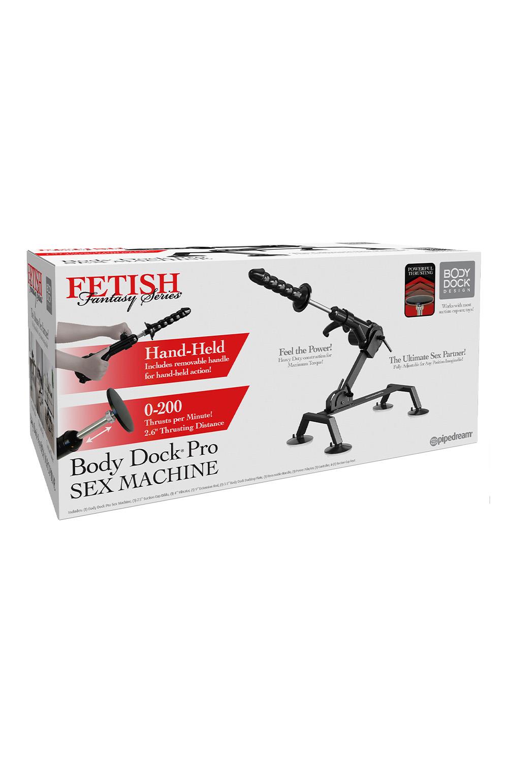 Body Dock Sex Machine Black