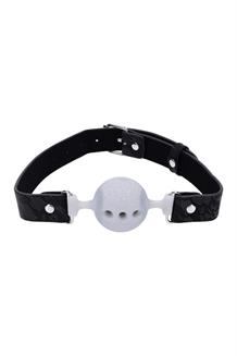 Lace Silicone Breathable Ball Gag