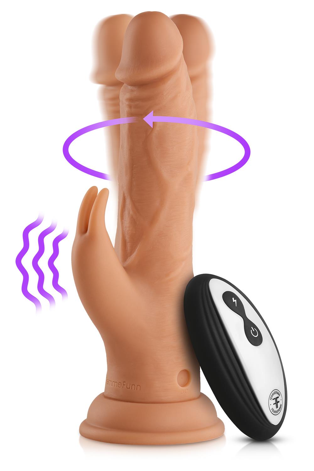 FEMMEFUNN WIRELESS TURBO RABBIT NUDE