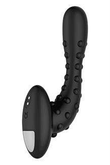 Studded Pro Vibrating Massager Black