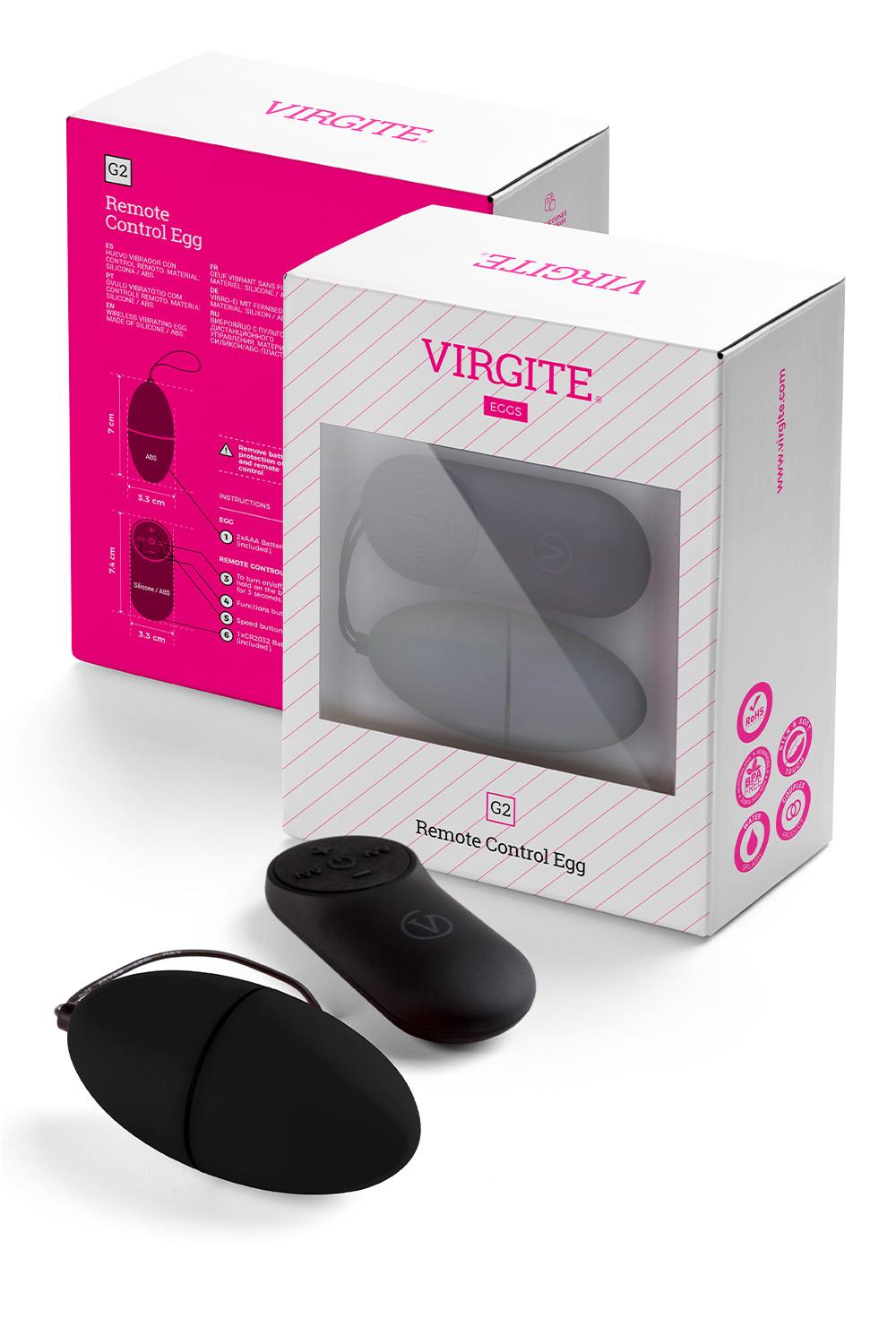 VIRGITE G2 REMOTE CONTROL EGG G2 BLACK