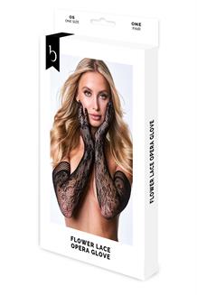 BACI FLOWER LACE OPERA GLOVE